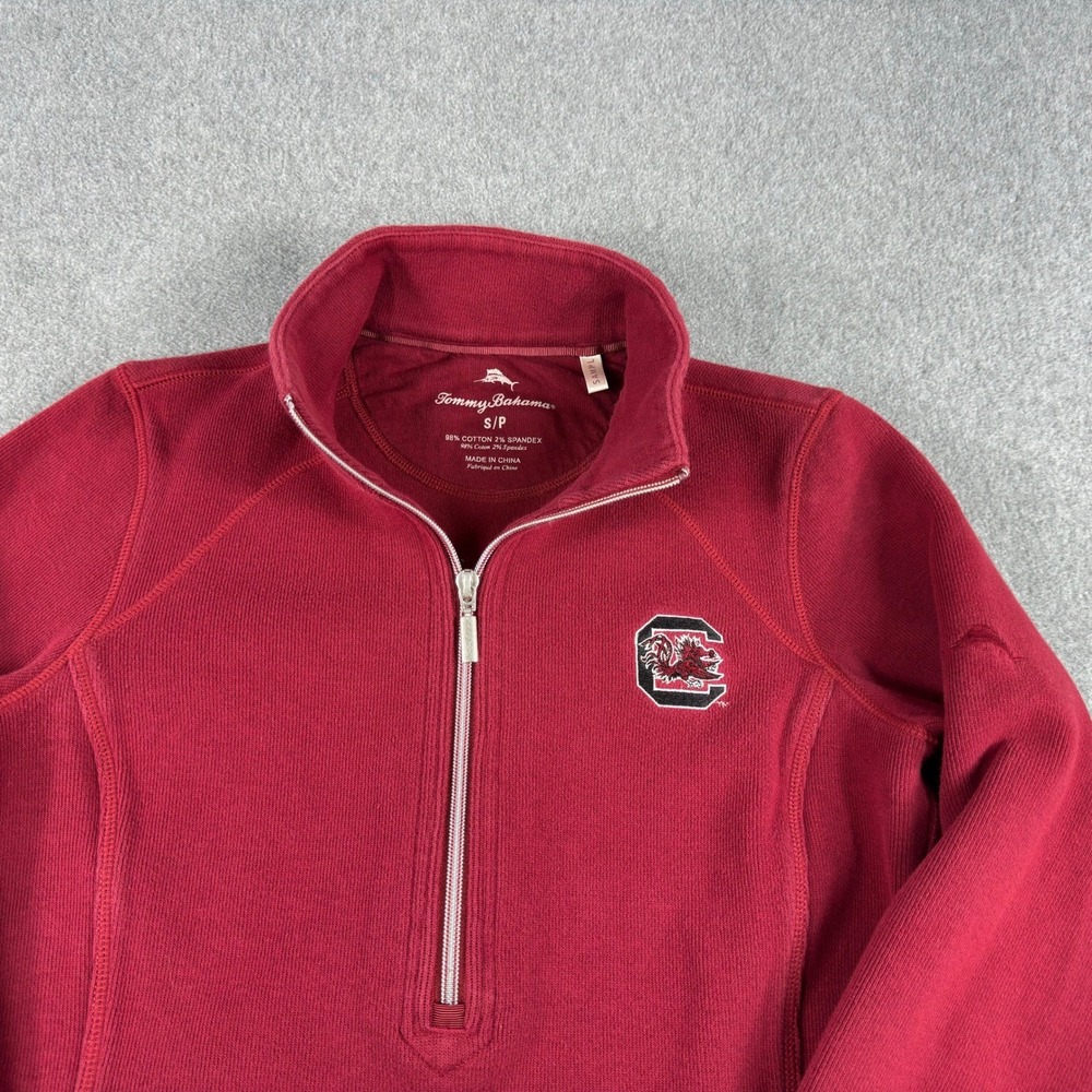 South Carolina Gamecocks Quarter Zip Pullover Womens S Red